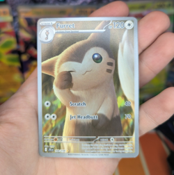 The Pokemon Company Furret 168/159 SV09 Journey Together IR Holo English - Image 1
