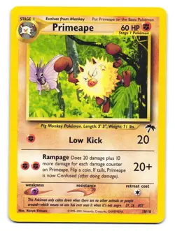 Primeape 18/18 Southern Islands Pokemon LP - Image 1
