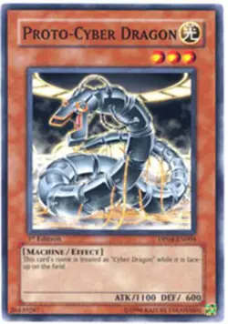 Proto-Cyber Dragon - DP04-EN004 - Common - Unlimited Edition x3 - Near Mint - Image 1