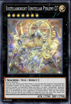 Yugioh! Exstellarknight Constellar Ptolemy Ω7 Battles of Legend BLGG PREORDER - Image 1