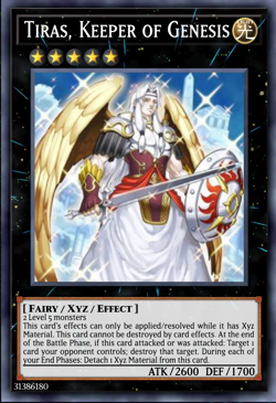 Yugioh! Tiras, Keeper of Genesis Battles of Legend: Glorious Gallery PREORDER - Image 1