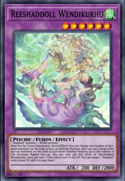 Yugioh! Reeshaddoll Wendikurhu Battles of Legend: Glorious PREORDER - Image 1