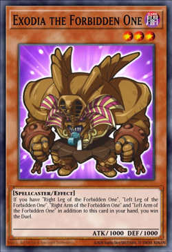 Yugioh! Exodia the Forbidden One Chibi Battles of Legend: Glorious PREORDER - Image 1