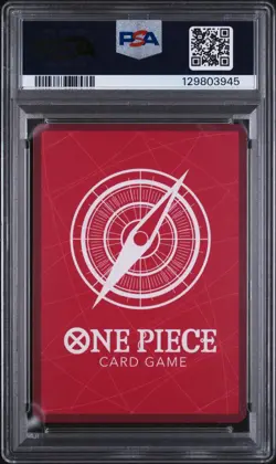 ONE PIECE OP12-LEGACY OF THE MASTER #001 SILVERS RAYLEIGH ALT ART PSA 10 GEM MT! - Image 2