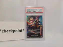 ONE PIECE OP12-LEGACY OF THE MASTER #001 SILVERS RAYLEIGH ALT ART PSA 10 GEM MT! - Image 3