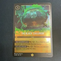 Disney Lorcana TCG The Black Cauldron 32/204 Item Foil English - Image 1