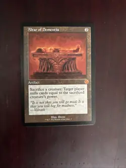 MTG Altar of Dementia the Brothers' War Retro Frame Artifact in NM Condition - Image 1