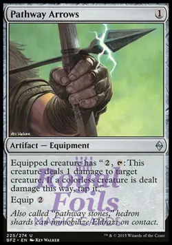 Pathway Arrows 2x FOIL BFZ MTG Battle for Zendikar Uncommon MINT artifact - Image 1