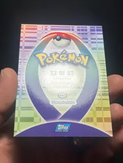 2001 Pokemon TV Animation Johto Series 1 Sticker Chase Card #178 Xatu 23 Of 62 - Image 4