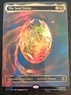 The Soul Stone (Foil) Marvel's Spider-Man Foil 242 Playtest Card - Image 1