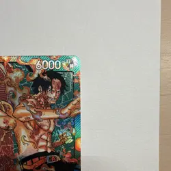 Bandai One Piece Card Game Luffy & Ace Leader ST30-001 Holo English. IN HAND - Image 3