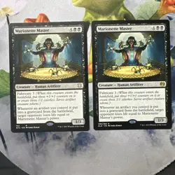 2x Marionette Master- Kaladesh & AFC- Mtg Magic The Gathering Cards- NM - Image 1