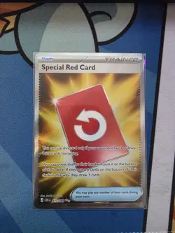 Special Red Card 113/086 Me04: Chaos Rising Holo - Image 1