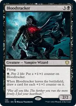 Bloodtracker NM #122 Commander: Innistrad: Crimson Vow MTG - Image 1