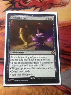 MTG Demonic Pact ** Foundations ** English (NM) - Image 4