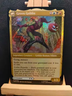 Norman Osborn / Green Goblin FOIL - Marvel's Spider-Man - Mythic - NM - MTG - Image 2