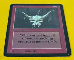 MTG ORCISH ORIFLAMME Alpha (Misprint) (OldManMTG 008-555) - Image 5