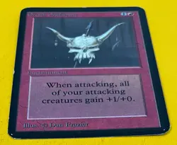 MTG ORCISH ORIFLAMME Alpha (Misprint) (OldManMTG 008-396) - Image 5