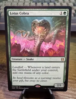 MTG Lotus Cobra Zendikar Rising Regular 193/280 R - Image 1