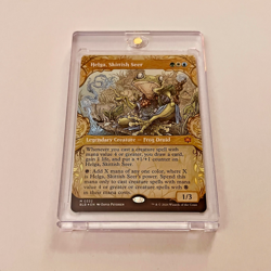 Helga, Skittish Seer (Showcase - Foil) Bloomburrow MTG - Image 1