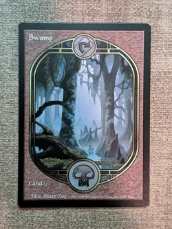 Magic The Gathering Unglued Swamp #86/94 Land MTG - Image 1