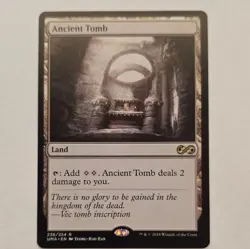 Wizards of the Coast MTG Ancient Tomb 236/254 Ultimate Masters 2018 Rare Land - Image 1