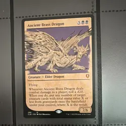 Wizards Ancient Brass Dragon Mythic Commander Legends Elder Creature 389 Englis… - Image 1