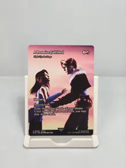 A Promise Fulfilled-Light Up the Stage Alt Art Borderless Final Fantasy FCA MTG - Image 1