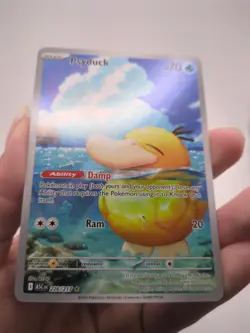 Pokemon Psyduck 226/217 Illustration Rare ME: Ascended Heroes Full Art NM/M+ - Image 2