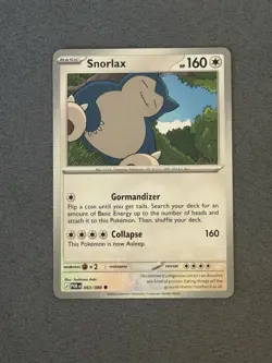Pokemon TCG Snorlax 063/088 Regular - Perfect Order NM/M - Image 1