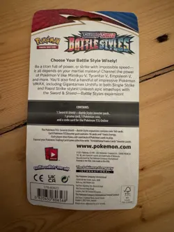 Pokemon Battle Styles Charmander Promo Single Booster Pack Blister - SEALED - Image 2