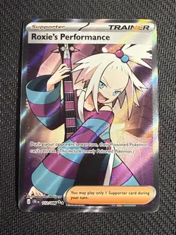 Pokemon TCG Chaos Rising- Roxie's Performance 112/86 - Image 1