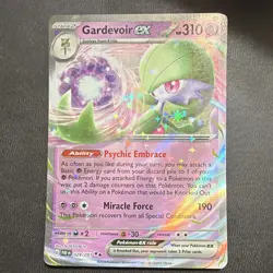 Pokemon Gardevoir ex 029/091 SV Paldean Fates Holo Double Rare 310HP Eng 2024 - Image 1