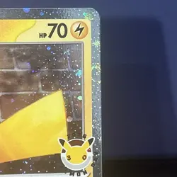 Pikachu 051/162 Temporal Forces - 2026 Pokemon Day Promo - Cosmos Holo SWIRL NM - Image 3