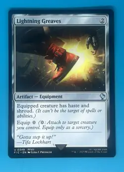Mtg Lightning Greaves Commander: Final Fantasy Regular - Image 1
