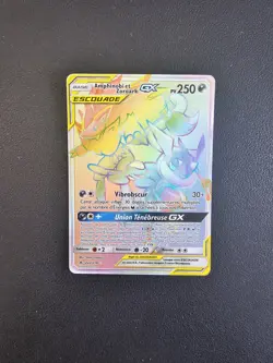 Carte Pokemon Amphinobi Et Zoroark GX 222/214 SL Alliance Infaillible Escouade - Image 1