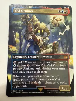 MTG Vivi Ornitier (Borderless) Final Fantasy Regular - Image 1