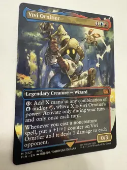 MTG Vivi Ornitier (Borderless) Final Fantasy Regular - Image 2