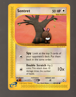 Sentret 107/147 Pokemon Aquapolis Regular - Image 1