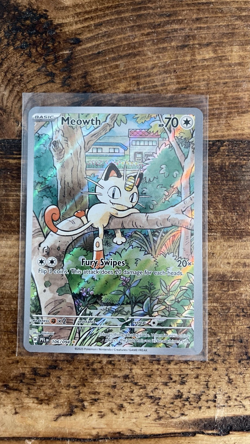 Pokemon Meowth 106/094 PFL EN Holo Full Art - Image 1