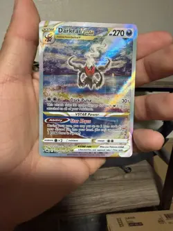 Pokemon Darkrai VSTAR GG50/GG70 Galarian Gallery Crown Zenith Full Art NM - Image 1
