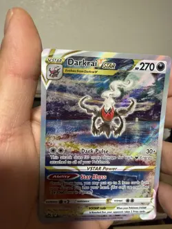 Pokemon Darkrai VSTAR GG50/GG70 Galarian Gallery Crown Zenith Full Art NM - Image 5