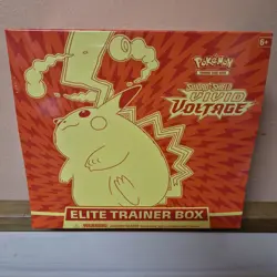Pokemon TCG Sword & Shield Vivid Voltage Elite Trainer Box New Factory Sealed - Image 1
