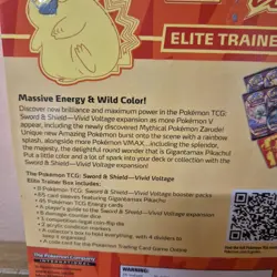 Pokemon TCG Sword & Shield Vivid Voltage Elite Trainer Box New Factory Sealed - Image 4