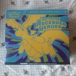 Pokemon TCG Ascended Heroes ETB Elite Trainer Box Factory Sealed Brand New - Image 1