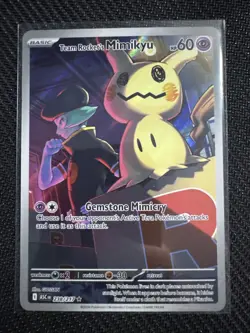 Pokemon TCG Ascended Heroes 238/217 Team Rocket’s Mimikyu Illustration Rare - Image 1
