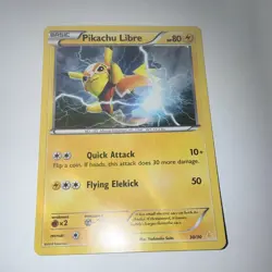 The Pokemon Company Pikachu Libre 30/30 XY Trainer Kit Promo Holo English 80 - Image 1