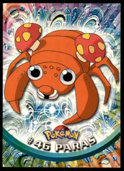 1999 Topps Pokemon #46 Paras - Image 1