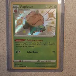 Pokemon Company Appletun Shiny Holo Rare SV014/SV122 Shining Fates 2021 ENG - Image 1