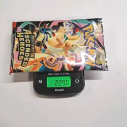 Very Heavy 22.90g Pokemon Ascended Heroes Booster Pack Factory Sealed Authentic - Image 1